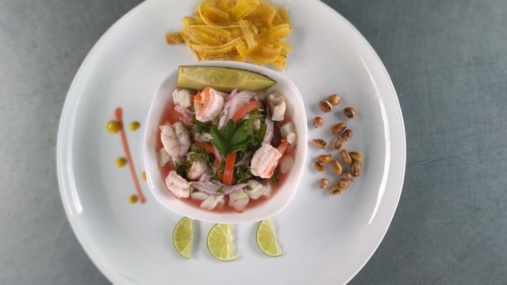 food, eat, hungry, red, nutrition, vegetarian, vegan, seafood, shrimp, ceviche, plates, restaurant, diet, healthy, cook, kitchen, green, vegetables, onions, ecuador, lemon, chifles, banana, ceviche, ceviche, ceviche, ceviche, ceviche