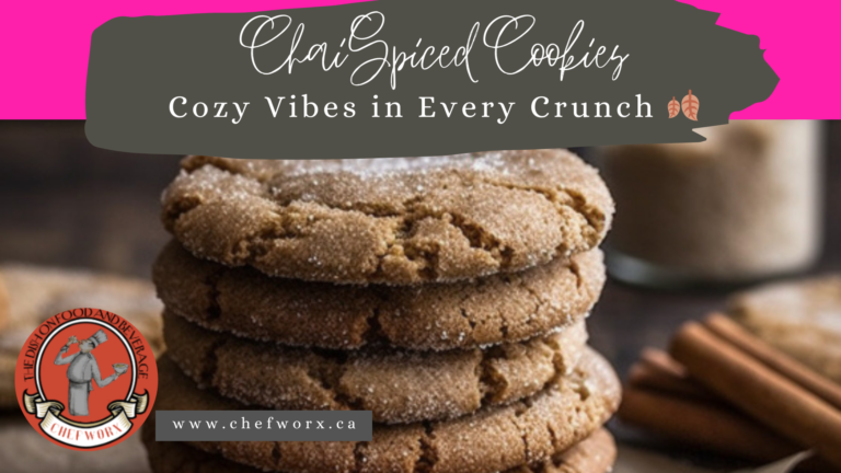 Chai Spiced Cookies Cozy Vibes in Every Crunch