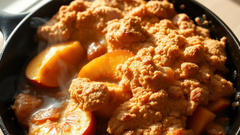 The Perfect Fall Dessert That Combines Sweet Peaches and Pumpkin