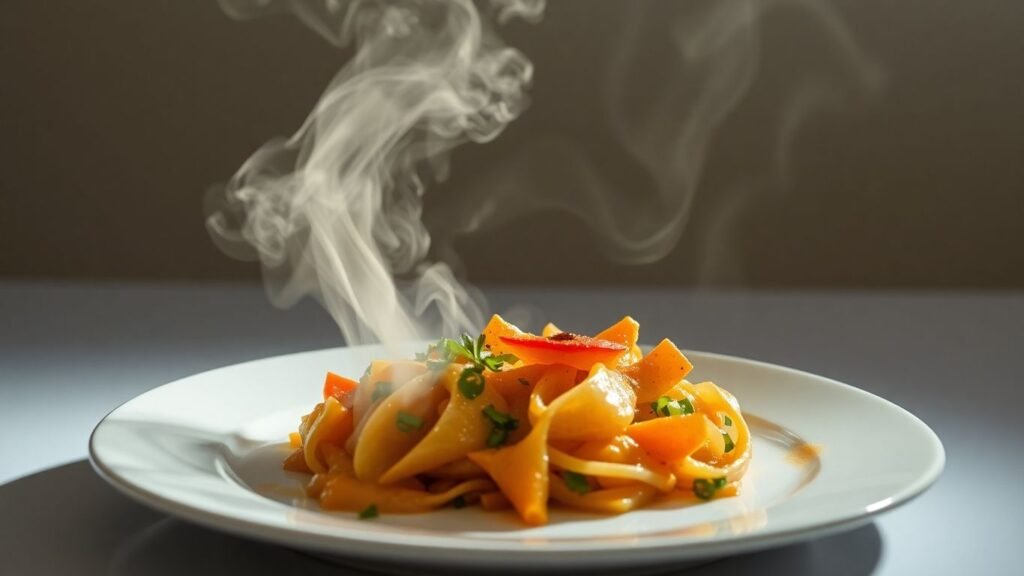 Delicious single-serving meal, ready to eat.