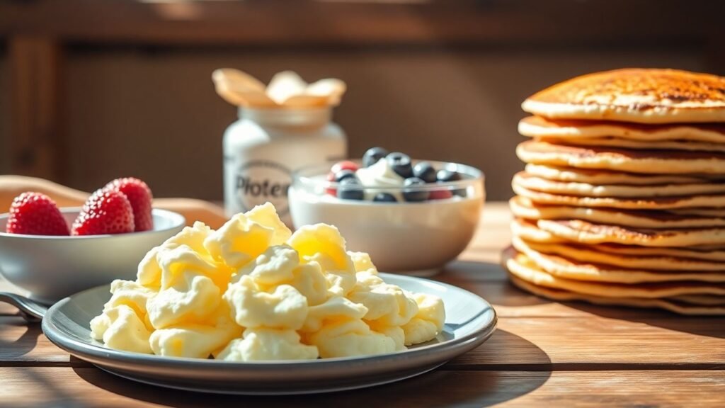 High protein breakfast foods for all-day energy.