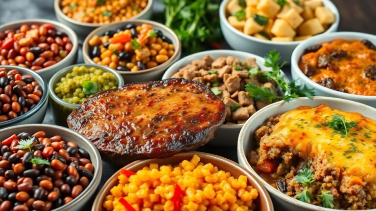 Plant-based protein meals for muscle gain.